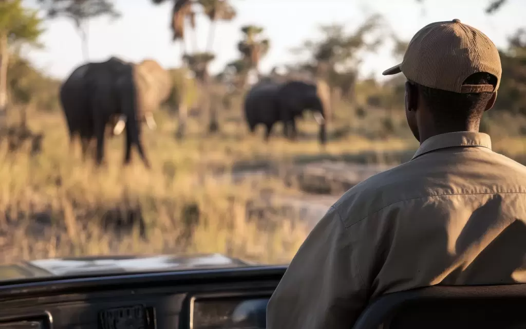 Private African safari with an expert guide and elephant sightings in Tanzania’s Serengeti National Park.