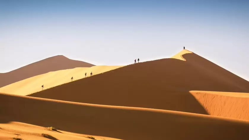 Namibia Desert Safari: Fly Above Dunes